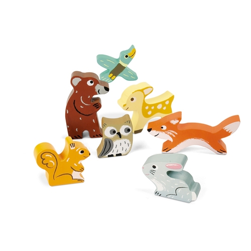 Janod Chunky puzzle forest animals